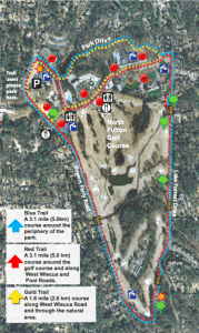 Chastain Park Trail Map